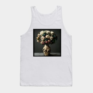 A Still Life of A Dystopian Bouquet Tank Top